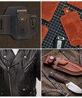 Leather snap fastener kit set with 37 pieces and five eighth inch bronze snaps for leather, canvas, denim DIY projects.