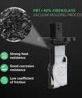 Upgraded Mass Air Flow Sensor for Nissan Altima 2.0L 2.5L 2019-2025, Pathfinder 2022-2025, Sentra 2020-2025, Rogue 2021-2023, Infiniti QX50 2019-2023, QX60 2022-2023, Direct Fit OE Replacement with Interchange Nos 22680-5NA0A 22680-6CT0A AFH60M-53, PBT fiberglass body