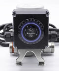 Fully Automatic Instant Hot Water Recirculation Pump For Under Sink Setup With Zero Wait Time And Super Slick Energy Saving Design For Easy Living closeup of timer and pump components.