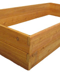 Premium Cedar Raised Garden Bed 3 Ft By 6 Ft By 11 In Tool Free Assembly Rot Resistant Western Red Cedar Made From North American Wood Handcrafted In Maine No Chemicals Or Stains
