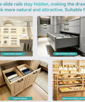 Heavy Duty 10 Inch Bottom Mount Soft Close Drawer Slides Kick Up Your Cabinets With Rock Solid Support And An Effortless 88 Pound Load Rating For Quick Home Refreshes And Zero Drama Diy Projects in jewelry display and bakery cabinets.