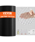 Heavy Duty Galvanized Hardware Cloth 24 Inch By 100 Foot One Half Inch Welded Wire Mesh Roll with hand for scale