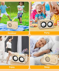 DIY Bluetooth Speaker And FM Radio Kit For Kids Aged 8 To 12 Dope STEM Projects With Easy Assembly shown in various use cases.