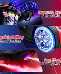 Holyton 1:10 scale transforming RC car and robot with gesture control, LED lights and sound effects
