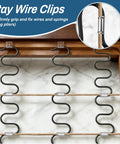 Stay Wire Clips from Heavy Duty Couch Spring Repair Kit To Patch Up Sagging Seats Fast All In One Upholstery Rebound Tool.
