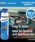 Reinzosil RTV Silicone Sealant 200 Ml Tube For Auto And Industrial Use, mechanic using sealant on car exhaust interface