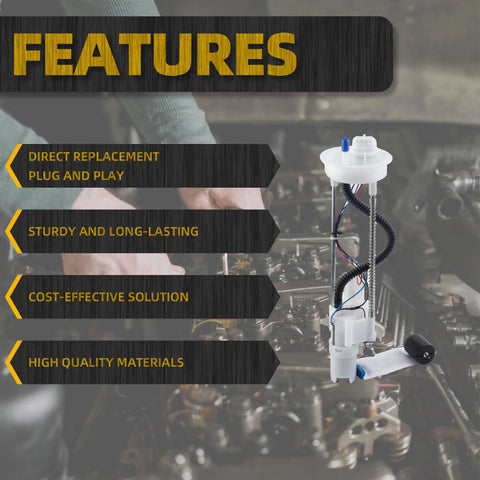 Electric Fuel Pump Assembly For Polaris Sportsman 450 570 850 1000 ATV No Fuss Install Drop In Replacement Easy Install