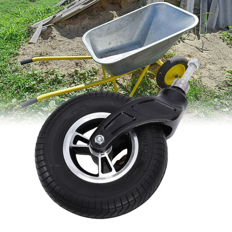 8 Inch Universal Caster Wheels With Non Slip Design Heavy Duty 250KPa Load Capacity Rubber Cart Wheels for carts