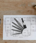 BESPORTBLE Heavy Duty Screw Extractor Kit With Hex Shank For Popping Out Broken Bolts And Damaged Screws Size #1 Through #5 Steel Construction Perfect For Home Repairs DIY Projects And Garage Jobs on floor plan