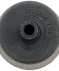 Universal Fit Window Crank Handle Knob Direct Replacement for manual vehicle windows, top view showing black textured material.