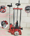 Professional 220V Single Phase Automatic Concrete Wall Cutter Featuring 11.8KW Diamond Track Saw And 47.2 Inch Blade with stainless steel clamp.