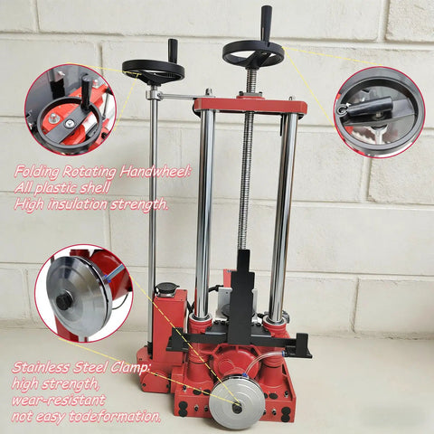 Professional 220V Single Phase Automatic Concrete Wall Cutter Featuring 11.8KW Diamond Track Saw And 47.2 Inch Blade with stainless steel clamp.