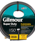 Flexogen 5/8 Inch X 50 Ft Garden Hose Heavy Duty Water Hose Built To Last, Flexible and Kink Resistant, with packaging