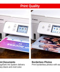 G3290 All In One Wireless Supertank Printer With High Yield Ink Print Copy Scan Mobile Printing Two Point Seven Inch Color Touchscreen Auto Two Sided Printing Two Years Ink Included And Big Savings On Ink Costs prints text document and photo