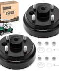 Electric Golf Cart Brake Drum Hub Assembly For EZGO TXT Replacement Fits Rear Hub Spline And Axle Shaft Replaces OEM 19186G1P