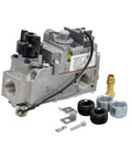 Millivolt Gas Valve For 70,000 BTU Capacity Space Heaters Low Profile Replacement 250 mV To 750 mV Range B67 Style
