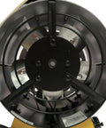 Heavy Duty Forced Air Propane Heater 90000 BTU With Quiet Burner Technology interior view of fan assembly
