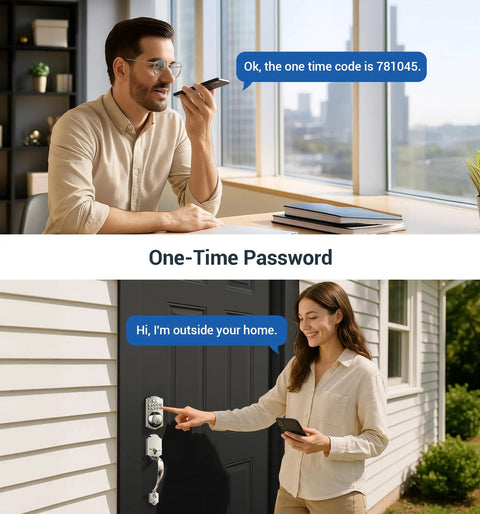 Smooth Keyless Entry Into The House Daily Without Breaking A Sweat Thanks To This Biometric Fingerprint Deadbolt Lock Featuring A Robust Nickel Handle Set For Lightning Fast Pin Code Access And Zero Headaches Down The Road