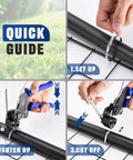 Step-by-step guide using Heavy Duty Stainless Steel Cable Tie Gun Kit With 150 Zip Ties In Three Sizes for quick fence fixes.