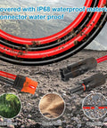 Image of Heavy Duty 10 AWG Solar to XT60i Extension Cable for Portable Power Stations, RVs and Batteries with waterproof connectors.