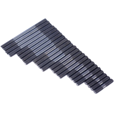58 Piece T Slot Clamping Kit For Milling Machining Includes T Slot Cleaner And Tightening Wrench Five Eighths Inch Table Slot One Half Inch Studs