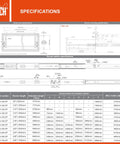Technical diagram for 8 Inch No Slam Soft Close Drawer Slides Set Heavy Duty Side Mount Ball Bearing Rails