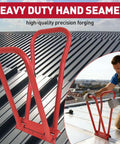 Heavy Duty Standing Seam Roofing Hand Seamer With Rubber Grommets for lock seams on metal roof