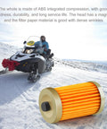 Universal Go To Gas Inline Fuel Filter With Magnet For One Quarter Inch And Five Sixteenth Inch Fuel Lines Replacement Filter
