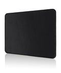 Stitched Edge Non Slip Rubber Mouse Pad For Laptop And PC Use Go To Desk Mat For Gaming Office And Home Black Square 9.8 Inches