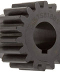 High Carbon Steel Spur Gear With 20 Pitch And 20 Degree Pressure Angle Inch Size Three Eighths Inch Bore One Inch Outer Diameter Half Inch Face