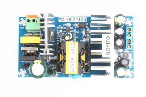 Dual Output AC To DC Isolated Power Supply Module With 24V 4A And 5V 1A Wide Input 90-256V AC 50/60Hz 120W Industrial Grade