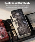 Dual Expression Pedal With Two Independent Outputs And Polarity Switches Passive Expression Pedal on pedalboard setup