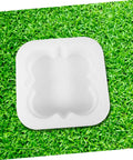 Concrete Paver Mold Kit for Pathways and Patios, Reusable DIY Friendly PP Molds for Home and Garden on grass background