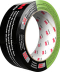 High-Strength Automotive Masking Tape 36mm By 32m For Sharp Paint Lines With Conformable Backing in black and green colors