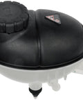 Pressurized Coolant Reservoir With Cap for Mercedes Benz Vehicles, black and white tank, durable and high heat resistant design