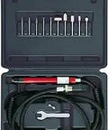 Air Pencil Die Grinder Kit For Automotive Detailing And Woodworking Polishing One Eighth Inch Shank in carry case