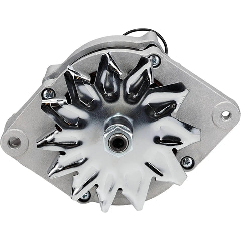 Front view of Alternator Replacement For Thermo King 1E32216G01, 41-6781, 12224N With High Output, Rugged Build, And Reliable Charging