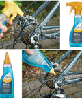 Bike Cleaning Kit With Chain Scrubber Degreaser Chain Lube Wheel Brush Claw Brush And Cleaning Agent For A Fresh Like New Ride
