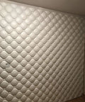 Tufted 2x2 Seamless Glue Up Wall Panel Pack For 48 Sq Ft 12 Tiles Easy Cut To Size Install Paintable 3D Wall And Ceiling Panels