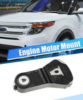 Beefed Up Explorer Engine Mount Kit 2016 2019 For Ford Explorer And Police Interceptor Utility 3.5L 3.7L V6 Clunking Noise Fix Engine Support Rod Torque Arm Trans Mount Housing, black rubber metal mount