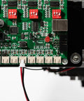 Close-up of electronic circuit board for CNC Z Probe Touch Plate 2-Pin Aluminum 30x30x15mm for engraving and milling machines.