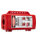 Go To Universal Lockout Device For Forklift, Gas Cylinder, And Electrical Plugs Recycled Plastic OSHA 1910.147 Compliant, red device