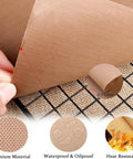 Close-up of 12x16 in Teflon sheet from Sublimation Shirts Tool Kit showcasing texture, thickness, and heat resistance.