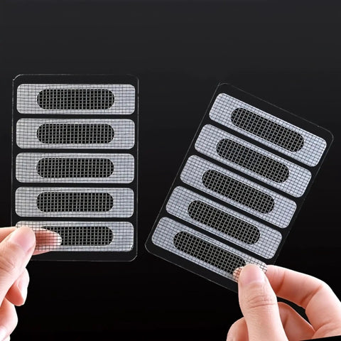 50 Piece Window Screen Repair Kit With Self Adhesive Patches And Mesh No Tools Needed For Door And Window Screens