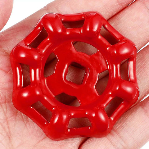 10 Piece Cast Iron Shutoff Hand Wheels With Flat Bottom Grips For Unobstructed Fluid Flow And Reduced Sundries Deposition A Heavy Duty