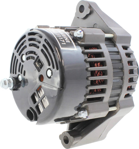 SAE J1171 Marine Certified Alternator for Verado 4-Stroke Engines 12V 70A with beefed-up internal regulator and fan