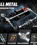 Off Road 1 To 10 Scale RC Car Reaches 68 Km Per Hour Fast Brushless Electric RTR Monster Truck All Metal Transmission System
