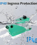 Four Pack KW3-OZ-0 Micro Limit Switches 16A 125VAC/250VAC with IP40 protection in water demonstration