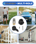 Prime Spray Valve Kit Replacement For Airless Paint Sprayers Upgrade Kit Compatible With Graco models showcasing usage