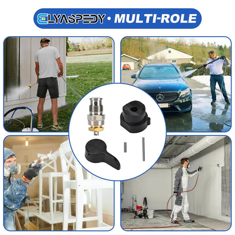 Prime Spray Valve Kit Replacement For Airless Paint Sprayers Upgrade Kit Compatible With Graco models showcasing usage